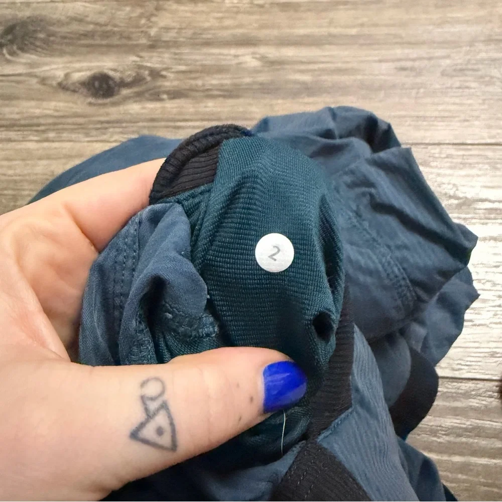 Lululemon Dance Studio *Double Lined Mid-Rise Pant 30” (Alberta Lake) Size 2